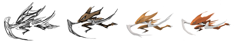 Illustration for article titled Kabutops in Kabuto Form!? Pokemon One a Day!